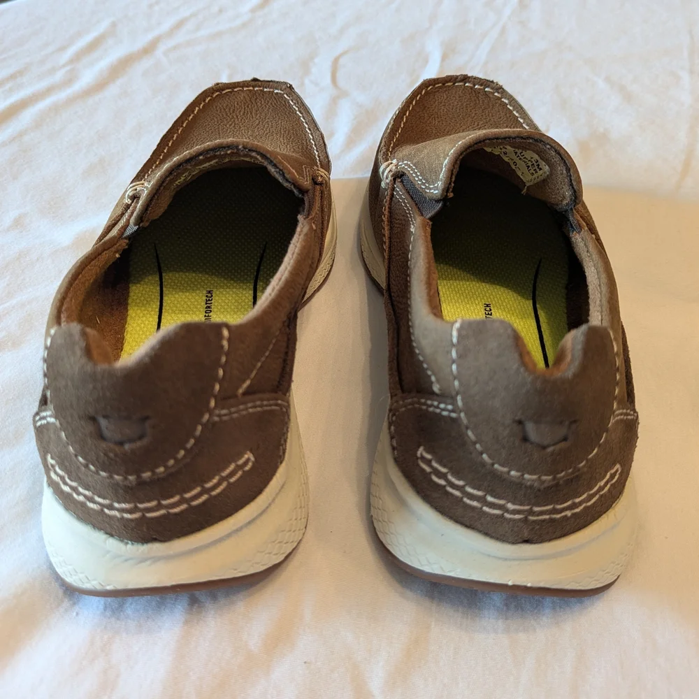 NWOT Boys Florsheim Great Lakes Moc Slip-On Casual Loafers